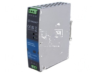 Alimentator pulsatoriu pentru şină DIN 75W 12VDC 6,3A foto