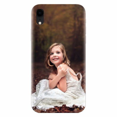 Husa silicon pentru Apple Iphone XR, Girl In Wedding Dress Atest Autumn foto