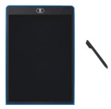 Cumpara ieftin Tableta grafica de desenat pentru copii,color de 16 inch diagonala, cu buton de stergere si creion - Albastru, Dactylion