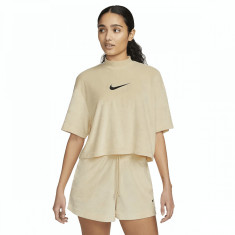 Tricou Nike W NSW MOCK SS TEE TRRY MS