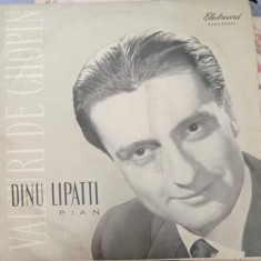 Disc vinil, LP. Valsuri De Chopin-DINU LIPATTI