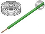 Cablu PVC Verde 0,25mm&sup2; 10m