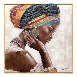Cumpara ieftin Tablou canvas Jalo Pako World, cu rama, 80x3.5x80 cm