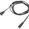 Cablu Alimentare IEC C7 - NEMA 1-15, 2.4m, Negru