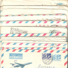 U.R.S.S.Lot 50 buc. scrisori intreguri postale circulate FL.121