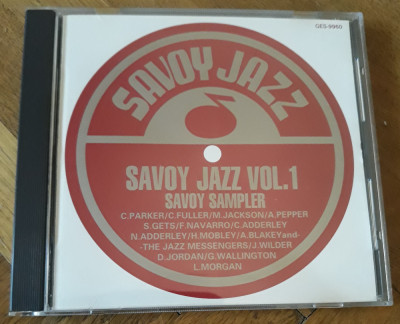 CD Savoy Jazz Vol.1 (Savoy Sampler) - japan press - foto