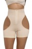 Chiloti Modelatori Push-Up &amp; Corset Lily, Bej, 3XL/4XL, Talie Inalta, Lenjerie Modelatoare Abdomen, Solduri, Posterior, Linovit