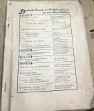 CRT9DE Carte veche Germana - Deutsche Kunst- und Auktionshauser mit ihren Spezialitaten - Pagina veche reclama arta germana