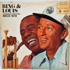 Bing Crosby & Louis Armstrong - Bing & Louis _ vinyl LP 1967 MFP UK jazz