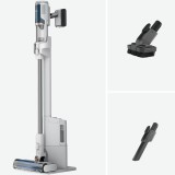 Aspirator vertical Shark Clean &amp; Empty BU3521EU, 0.42l, 21.6V, autonomie max 40 min, sistem de golire automata, statie 3in1, cu 30% mai usor, culoare