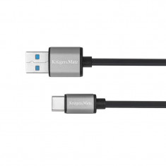 Cablu Kruger&Matz USB 3.0 - USB Tip C 5 Gbps 1 m