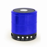 BOXE GEMBIRD portabile bluetooth, RMS: 3W, baterie 400mAh, microSD, BT v2.1, 61x50mm, 240 grame, blue, &quot;SPK-BT-08-B&quot; (timbru verde 0.03 lei)