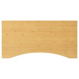 vidaXL Blat de birou, 100x50x1,5 cm, bambus