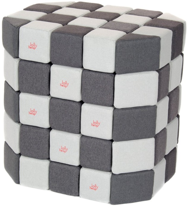 Set constructie MAXI JollyHeap BASIC Magnetic Blocks 1522 100 pcs.