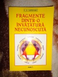 Fragmente dintr-o invatatura necunoscuta - P.D.Uspensky / 363 pagini
