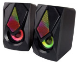 Boxe Esperanza Boogie, LED Rainbow, 2.0, 5W (Negru)