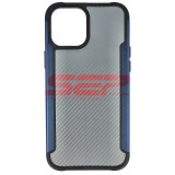 Toc TPU+PC Carbon Fiber Apple iPhone 12 Pro Max Blue