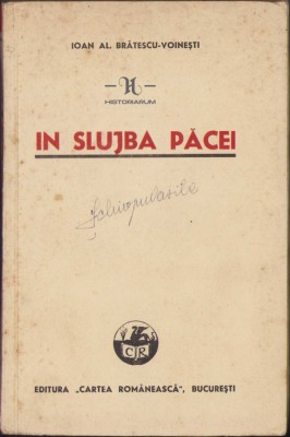 HST C60 In slujba păcei 1940 I Al Bratescu-Voinesti foto
