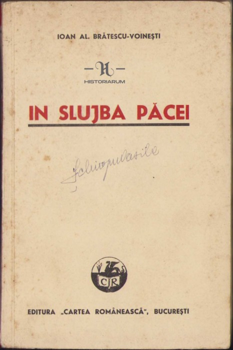 HST C60 In slujba păcei 1940 I Al Bratescu-Voinesti
