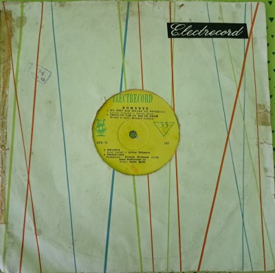 Disc Vinil - Romanțe (10&amp;quot;)Electrecord EPD 71 foto