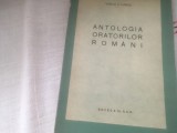 VASILE V. HANES, ANTOLOGIA ORATORILOR ROMANI. BUCURESTI ANII '40