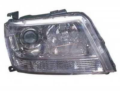Far Suzuki Grand Vitara (Jt), 10.2005-12.2018 in 5 usi, DEPO partea Dreapta tip bec H7+HB3 electric fara motoras foto