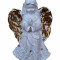 Statueta decorativa, Inger, Alb, 18 cm, DVAN0036-3G