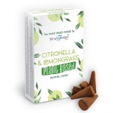 Conuri parfumate pe baza de plante - Citronella si iarba de lamaie