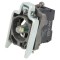 Rezistor iluminat LED alb 22mm