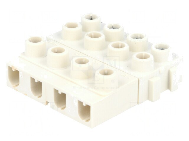 Regletă de Conexiuni Deconectabilă 4 Piste 0,5-2,5mm2 450V