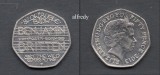 Anglia, Marea Britanie, 2013 50 Pence, Comemorativa, Benjamin Britten