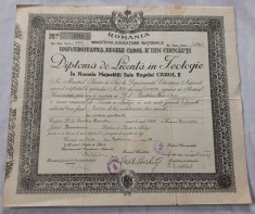 Diploma de Teologie , 1938