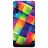 Husa silicon pentru Xiaomi Mi 9, 3D Geometric Colorful