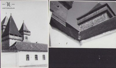 HST P34 Lot 2 poze biserica fortificata Homorod 1988 foto