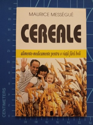 Cereale - alimente-medicamente - Maurice Messegue 1999 Venus foto
