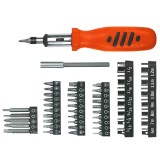 Set surubelnita cu biti si maner, 52 piese, TOP TOOLS