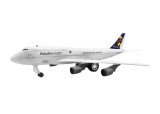Aeronava International Airline 737 de jucarie, pe baterii, detalii realiste, sunete de avion, 40 cm, alb, 36 luni+