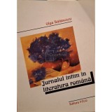 Olga Balanescu - Jurnalul intim in literatura romana