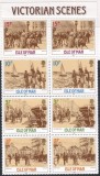 Isle of Man 1987 - Imagini din epoca victoriană, Carnet cu 16 timbre, MNH, Nestampilat
