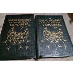 Grand memento encyclop&eacute;dique Larousse 2 Vol