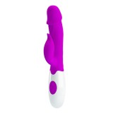 Cumpara ieftin Vibrator Rabbit Peter, Violet, 19 cm