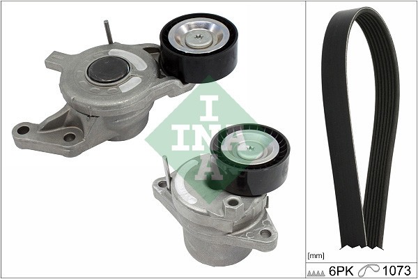 INA 529 0360 10 Set curea transmisie cu caneluri