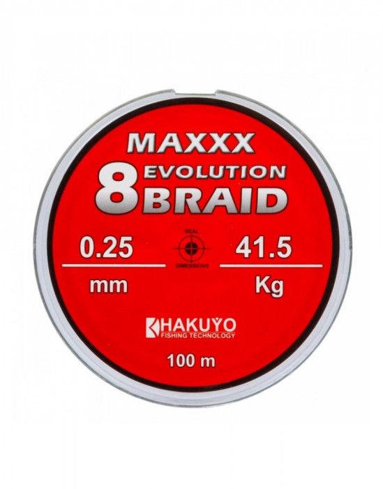 Hakuyo - Fir textil Evolution 8 Braid 100m - 0.30mm