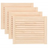 Usi de dulap design lambriu 4 buc. 39,5x49,4 cm lemn masiv pin