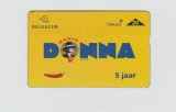 bnk card Cartele telefonice - Belgia - Belgacom - Radio Donna - 741A