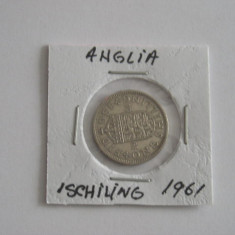M3 C50 - Moneda foarte veche - Anglia - one shilling - 1961