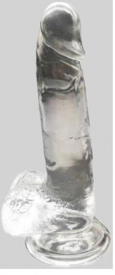 Dildo Owen, PVC, Transparent, 20 cm, Mokko Toys foto