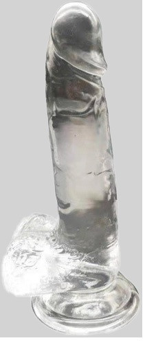 Dildo Owen, PVC, Transparent, 20 cm, Mokko Toys