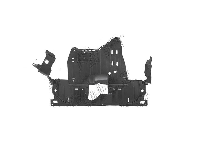 Scut motor Honda Accord (Cl/Cm/Cn) Sedan/Combi (Eu), 10.2002-09.2005, montare fata, (HDPE); inferior, RapidAuto