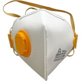 Masca de protectie FFP2 cu supapa si clema nas, certificare CE EN149:2001